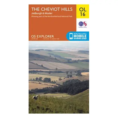 Cheviot Hills, Jedburgh a Wooler - Ordnance Survey