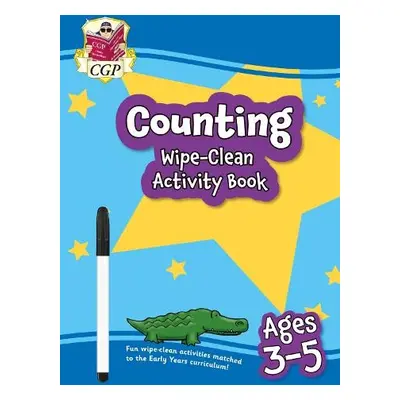 New Counting Wipe-Clean Activity Book for Ages 3-5 (with pen) - CGP Books