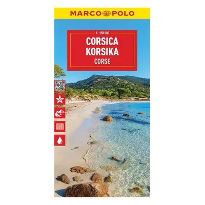 Corsica Marco Polo Map - Marco Polo