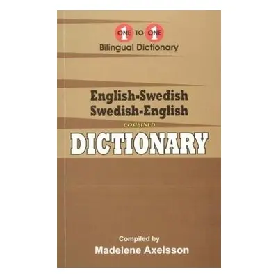 English-Swedish a Swedish-English One-to-One Dictionary (exam-suitable) - Axelsson, M