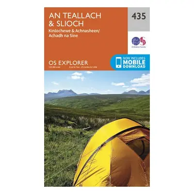 Teallach and Slioch - Ordnance Survey