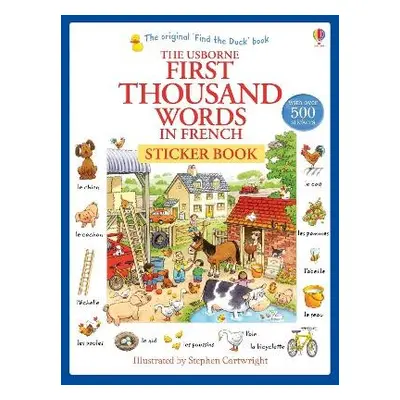 First Thousand Words in French Sticker Book - Amery, Heather