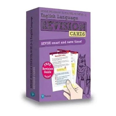 Pearson REVISE Edexcel GCSE English Language Revision Cards (with free online Revision Guide): F