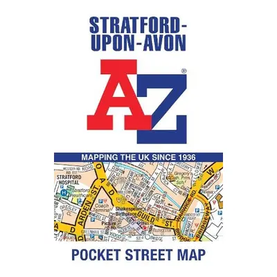 Stratford-Upon-Avon A-Z Pocket Street Map - A-Z Maps