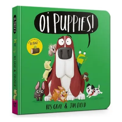 Oi Puppies Board Book - Gray, Kes