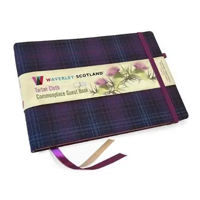 Guest Book - Kinloch Anderson Thistle Tartan cloth