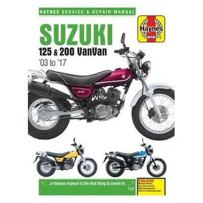 Suzuki RV125/200 VanVan (03 - 17) Haynes Repair Manual - Mather, Phil