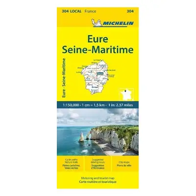 Eure Seine-Maritime - Michelin Local Map 304 - Michelin