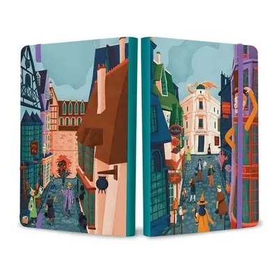 Harry Potter: Exploring Diagon Alley Softcover Notebook - Insight Editions