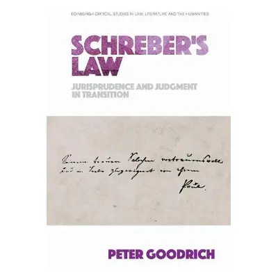 Schreber'S Law - Goodrich, Peter