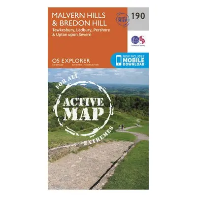 Malvern Hills and Bredon Hill - Ordnance Survey