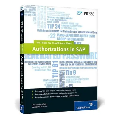 Authorizations in SAP - Cavalleri, Andrea a Manara, Massimo