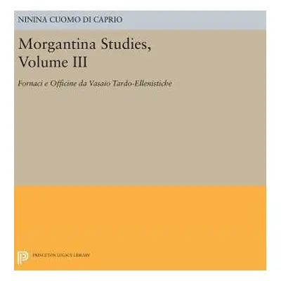 Morgantina Studies, Volume III - Cuomo di Caprio, Ninina