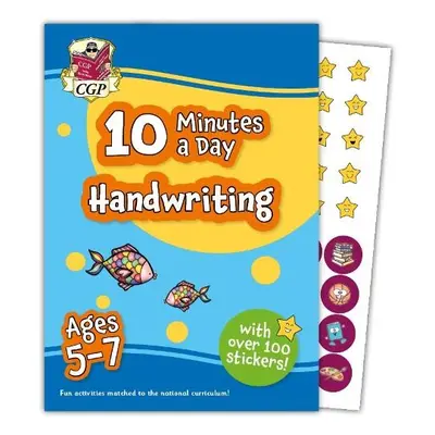 New 10 Minutes a Day Handwriting for Ages 5-7 (with reward stickers) - CGP Books