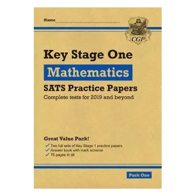 KS1 Maths SATS Practice Papers: Pack 1 (for end of year assessments) - CGP Books