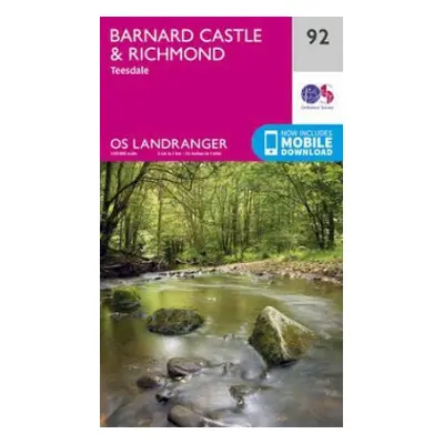 Barnard Castle a Richmond - Ordnance Survey