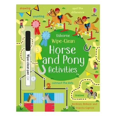 Wipe-Clean Horse and Pony Activities - Robson, Kirsteen