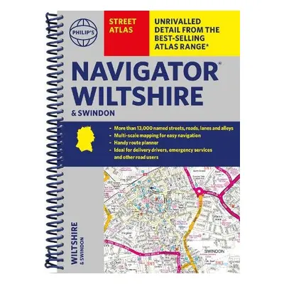 Philip's Navigator Street Atlas Wiltshire and Swindon - Philip's Maps