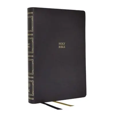 KJV Holy Bible: Paragraph-style Large Print Thinline with 43,000 Cross References, Black Leather