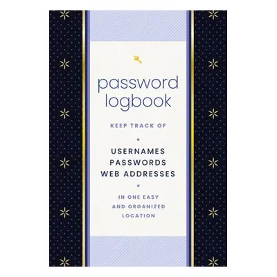 Password Logbook (Black a Gold) - Editors of Rock Point