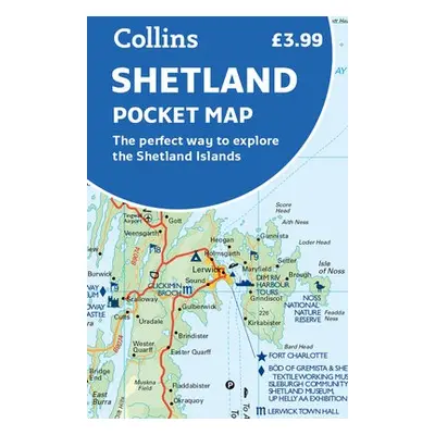 Shetland Pocket Map - Collins Maps