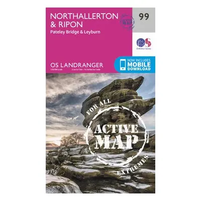 Northallerton a Ripon, Pateley Bridge a Leyburn - Ordnance Survey