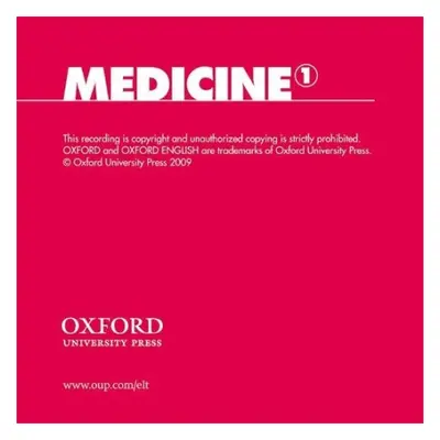 Oxford English for Careers: Medicine 1: Class Audio CD