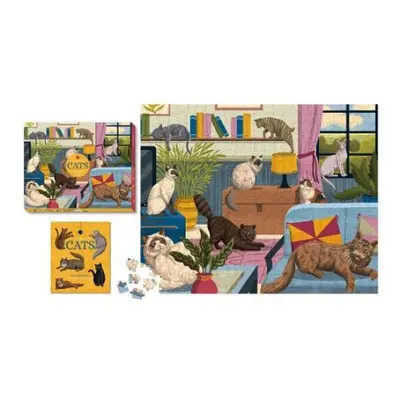 For the Love of Cats 500-Piece Puzzle - Berkowitz, Eliza