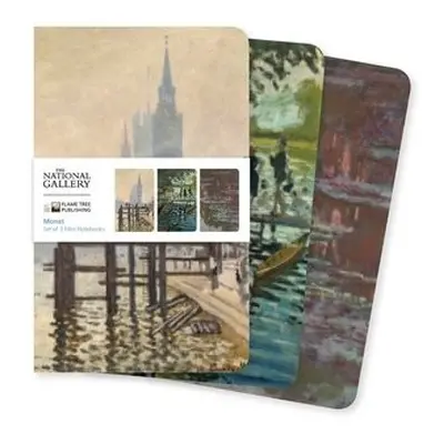 National Gallery: Monet Set of 3 Mini Notebooks