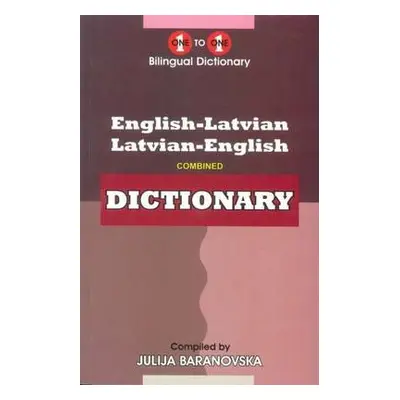 English-Latvian a Latvian-English One-to-One Dictionary - Baranovska, J.