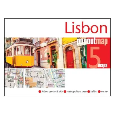 Lisbon PopOut Map - pocket-size, pop-up map of Lisbon