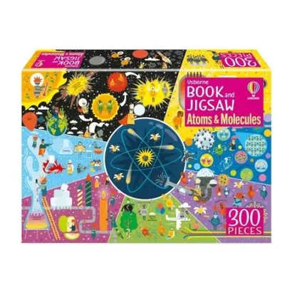 Usborne Book and Jigsaw Atoms and Molecules - Dickins, Rosie