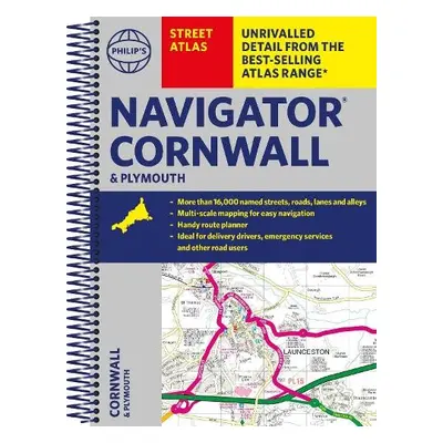 Philip's Street Atlas Navigator Cornwall a Plymouth - Philip's Maps