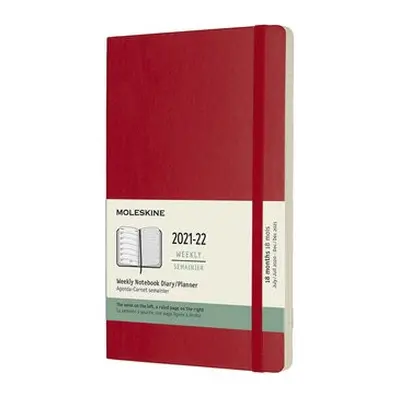 Moleskine 2022 18-Month Weekly Large Softcover Notebook