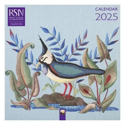 Royal School of Needlework Wall Calendar 2025 (Art Calendar)