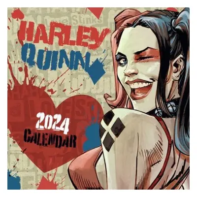 Harley Quinn 2024 Square Wall Calendar