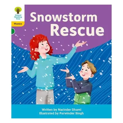 Oxford Reading Tree: Floppy's Phonics Decoding Practice: Oxford Level 5: Snowstorm Rescue - Dham