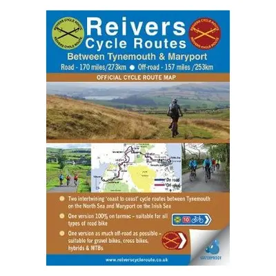 Reivers Cycle Routes - On and Off-road (waterproof) - Liddle, Ted