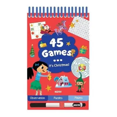 45 Games it's Christmas - Auzou Publishing