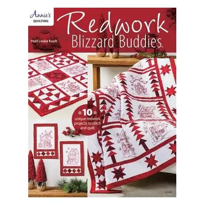 Redwork Blizzard Buddies - Krush, Pearl Louise