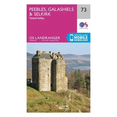 Peebles, Galashiels a Selkirk, Tweed Valley - Ordnance Survey