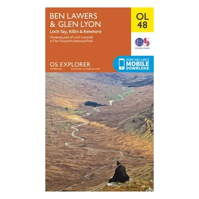 Ben Lawers a Glen Lyon, Loch Tay, Killin a Kenmore - Ordnance Survey