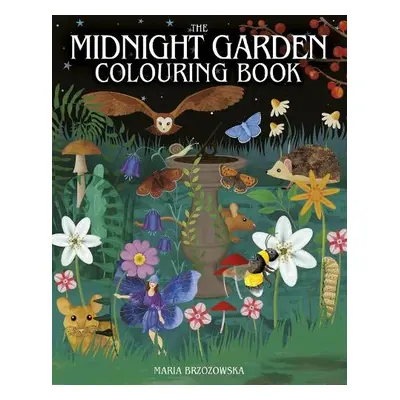 Midnight Garden Colouring Book - Brzozowska, Maria