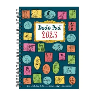 Dodo Pad A5 Diary 2025 - Calendar Year Week to View Diary - Dodo, Lord