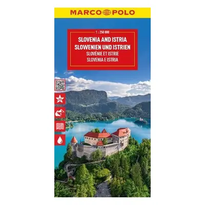 Slovenia and Istria Marco Polo Map - Marco Polo