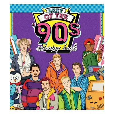 Best of the '90s Coloring Book - Walter Foster Creative Team a Jones, Wesley