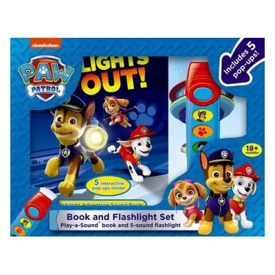 Nickelodeon PAW Patrol: Lights Out! Book and 5-Sound Flashlight Set - PI Kids