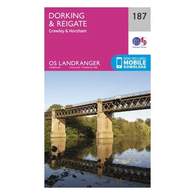 Dorking, Reigate a Crawley - Ordnance Survey