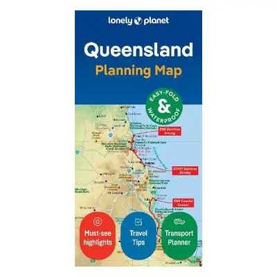 Lonely Planet Queensland Planning Map - Lonely Planet