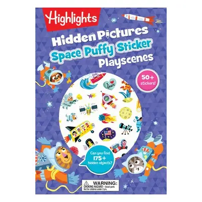 Space Hidden Pictures Puffy Sticker Playscenes - Highlights